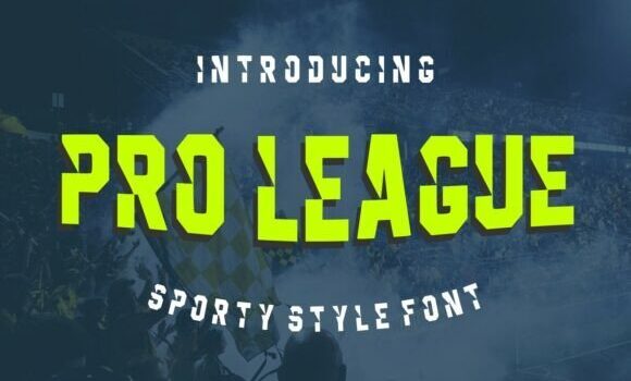 Pro League Font: Fonts Free Download Pro League Font - Featured Image