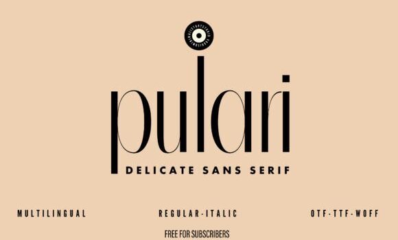 Pulari Font: Fonts Free Download Pulari Font - Featured Image