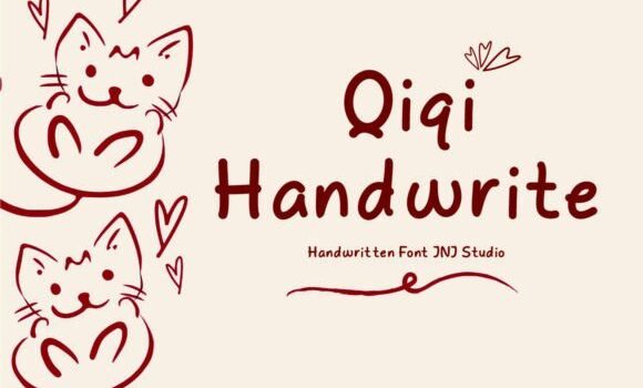 Qiqi Handwrite Font: Fonts Free Download Qiqi Handwrite Font - Featured Image