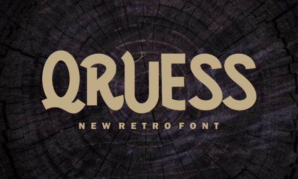 Qruess Font - Featured Image