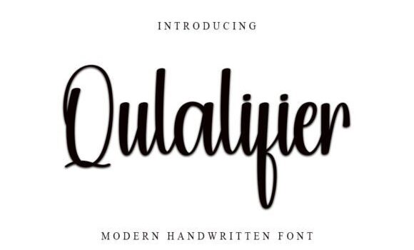 Qualifier Font: Fonts Free Download Qualifier Font - Featured Image