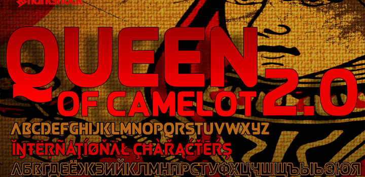 Queen of Camelot 2.0 Font - Featured Image