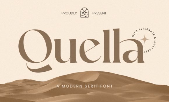 Quela Font: Fonts Free Download Quela Font - Featured Image