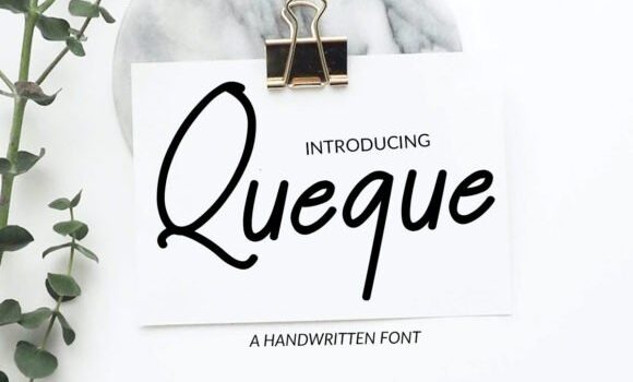 Queque Font: Fonts Free Download Queque Font - Featured Image