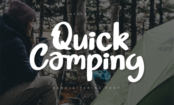 Quick Camping Font: Fonts Free Download Quick Camping Font - Featured Image
