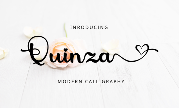Quinza Font - Featured Image