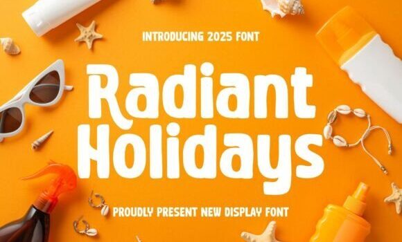 Radiant Holidays Font: Fonts Free Download Radiant Holidays Font - Featured Image