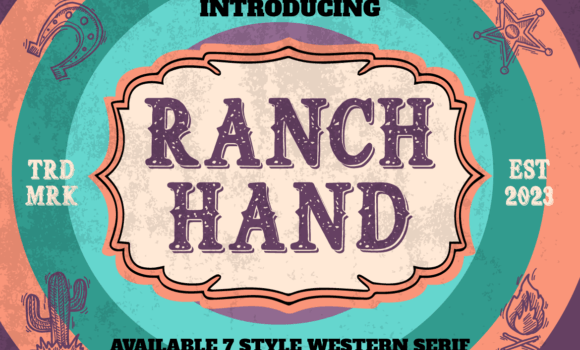 Ranch Hand Font - Featured Image