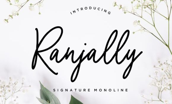 Ranjally Font: Fonts Free Download Ranjally Font - Featured Image