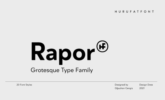 Rapor Font: Fonts Free Download Rapor Font - Featured Image