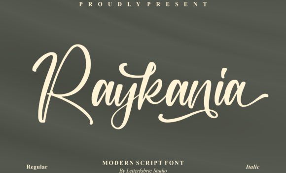 Raykania Font - Featured Image