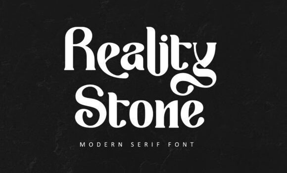 Reality Stone Font: Fonts Free Download Reality Stone Font - Featured Image