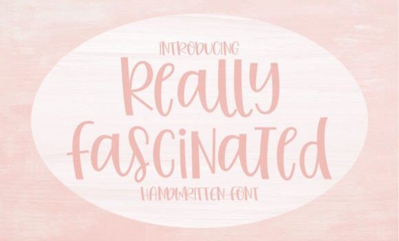 Really Fascinated Font: Fonts Free Download Really Fascinated Font - Featured Image