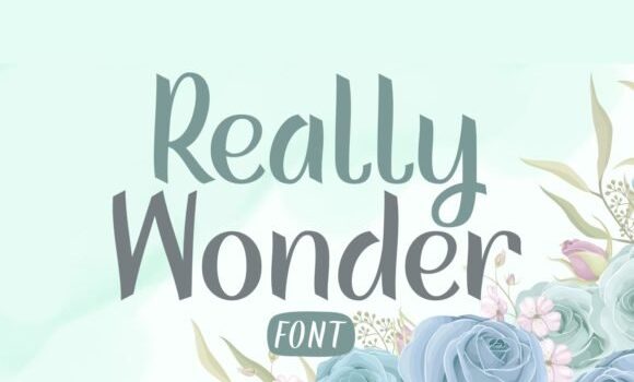 Really Wonder Font: Fonts Free Download Really Wonder Font - Featured Image