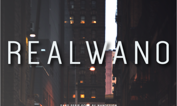 Realwano Font: Fonts Free Download Realwano Font - Featured Image