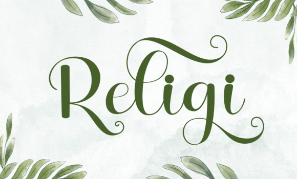 Religi Font: Fonts Free Download Religi Font - Featured Image