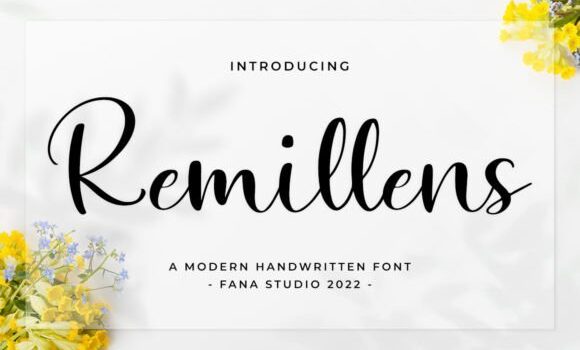 Remillens Font - Featured Image