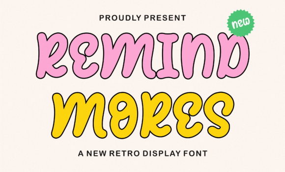 Remind Mores Font: Fonts Free Download Remind Mores Font - Featured Image