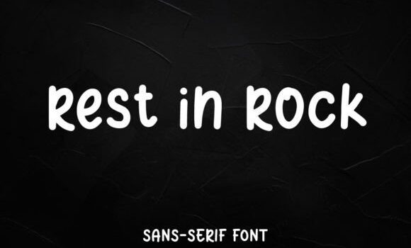Rest in Rock Font: Fonts Free Download Rest in Rock Font - Featured Image