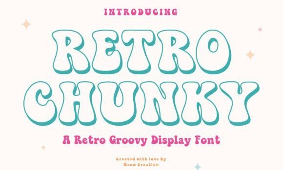 Retro Chunky Font: Fonts Free Download Retro Chunky Font - Featured Image