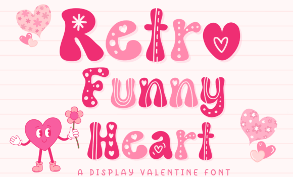 Retro Funny Heart Font: Fonts Free Download Retro Funny Heart Font - Featured Image