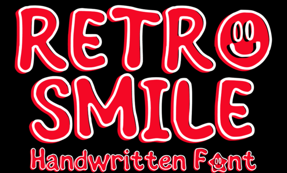 Retro Smile Font: Fonts Free Download Retro Smile Font - Featured Image