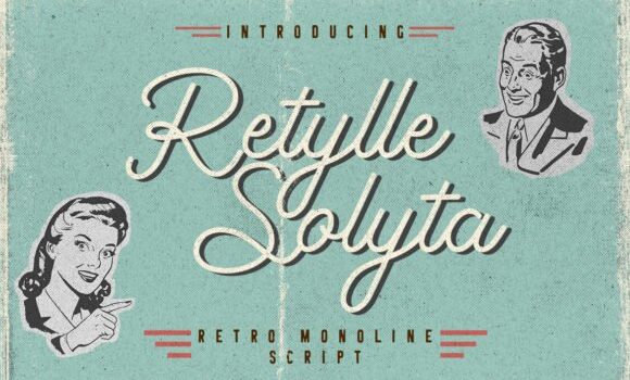 Retylle Solyta Script Font: Fonts Free Download Retylle Solyta Script Font - Featured Image