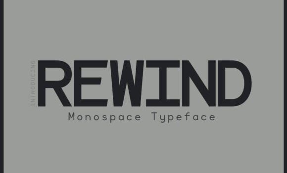 Rewind Font: Fonts Free Download Rewind Font - Featured Image