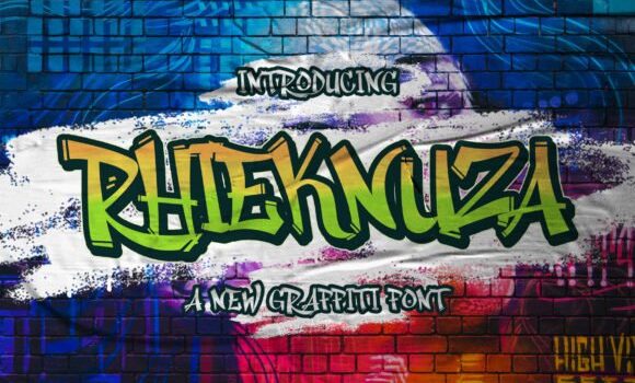 Rhieknuza Font: Fonts Free Download Rhieknuza Font - Featured Image