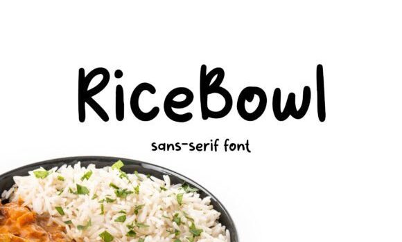 Ricebowl Font: Fonts Free Download Ricebowl Font - Featured Image