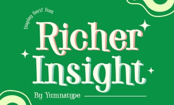 Richer Insight Font: Fonts Free Download Richer Insight Font - Featured Image