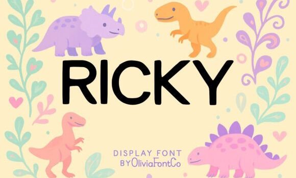 Ricky Font: Fonts Free Download Ricky Font - Featured Image