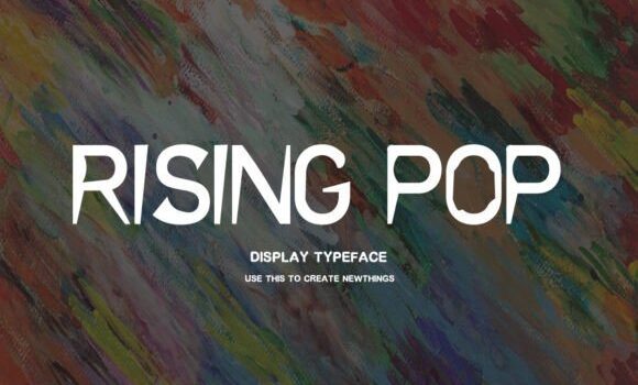 Rising Pop Font: Fonts Free Download Rising Pop Font - Featured Image