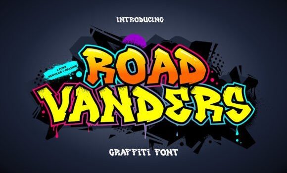 Road Vanders Font - Featured Image