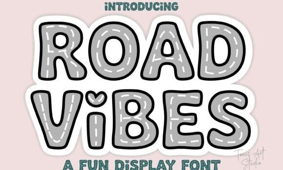 Road Vibes Font - Featured Image