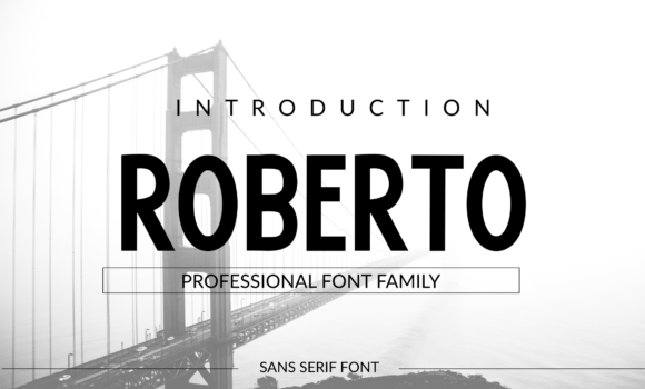 Roberto Font: Fonts Free Download Roberto Font - Featured Image