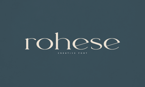 Rohese Font - Featured Image