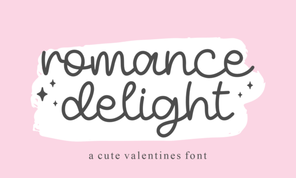 Romance Delight Font - Featured Image