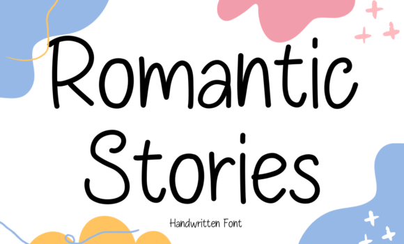 Romantic Stories Font - Featured Image
