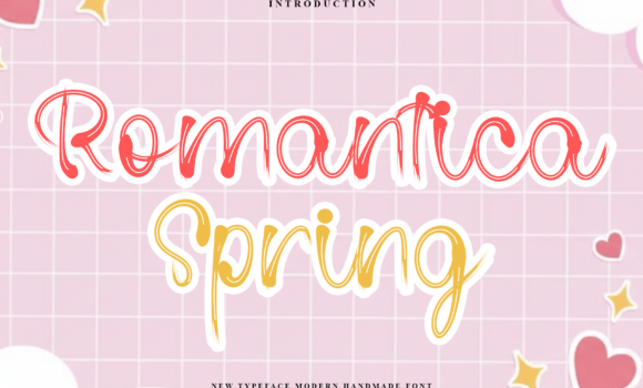 Romantica Spring Font - Featured Image