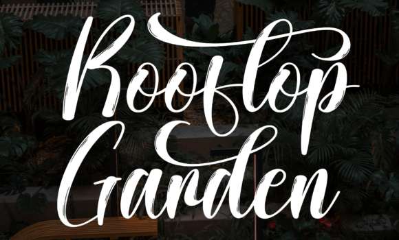 Rooftop Garden Font: Fonts Free Download Rooftop Garden Font - Featured Image