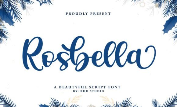 Rosbella Font: Fonts Free Download Rosbella Font - Featured Image