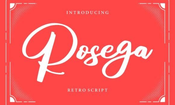 Rosega Font: Fonts Free Download Rosega Font - Featured Image