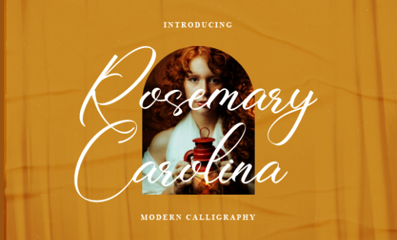 Rosemary Carolina Font - Featured Image
