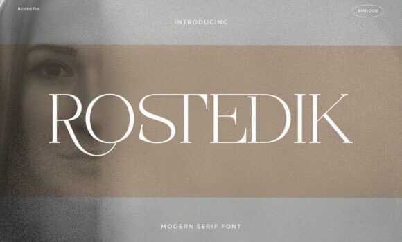 Rostedik Font: Fonts Free Download Rostedik Font - Featured Image