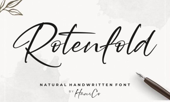 Rotenfold Font: Fonts Free Download Rotenfold Font - Featured Image