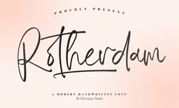 Rotherdam Font: Fonts Free Download Rotherdam Font - Featured Image