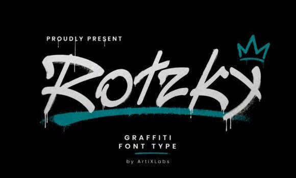 Rotzky Font: Fonts Free Download Rotzky Font - Featured Image