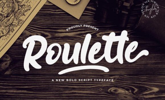 Roulette Font: Fonts Free Download Roulette Font - Featured Image