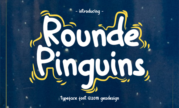 Rounde Pinguins Font: Fonts Free Download Rounde Pinguins Font - Featured Image